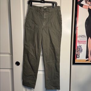 Madewell Stovepipe Fatigue Pants: TENCEL™ Lyocell Edition / 28